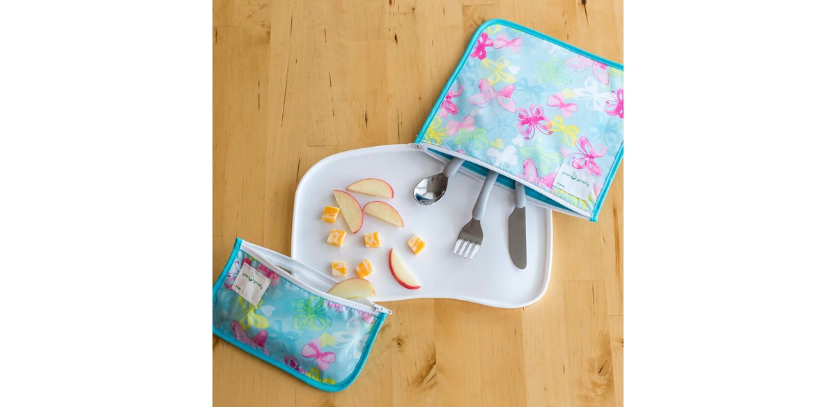 Green Sprouts Reusable Insulated Sandwich Bags, 2-Pack