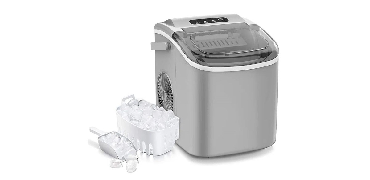 R.W.FLAME 26 Lb.Daily Production Bullet Ice Countertop Ice Maker