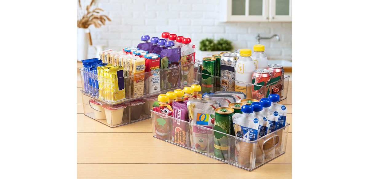 ClearSpace Plastic Pantry Organization