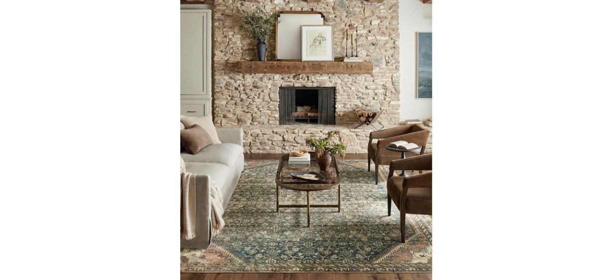  Loloi Magnolia Home By Joanna Gaines x Loloi Banks Collection BAN-02 Area Rug