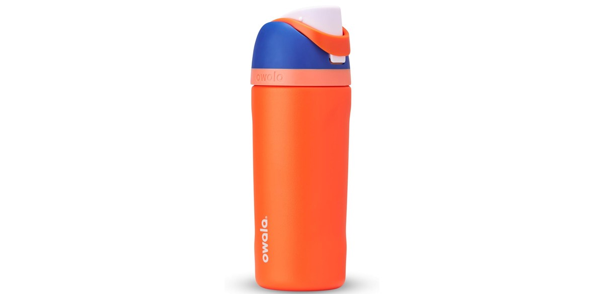 Owala Kids FreeSip Insulated Stainless Steel Water Bottle with Straw