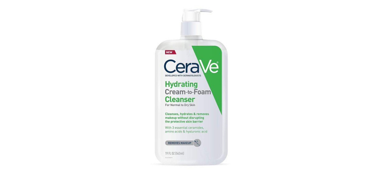 CeraVe Hydrating Cream-to-Foam Cleanser