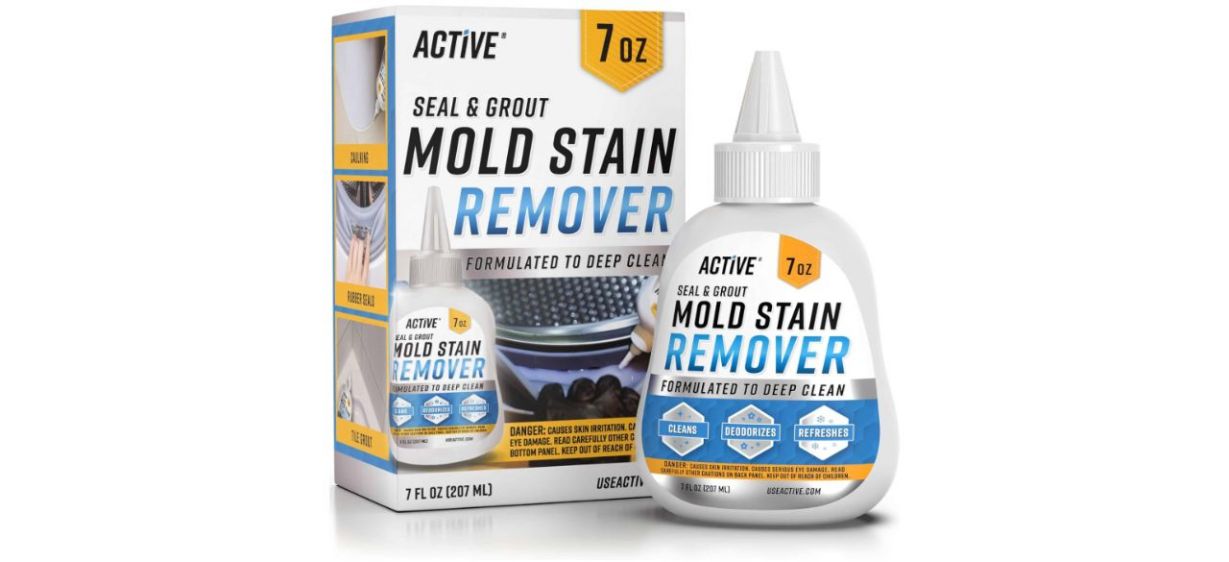 ACTIVE Mold Stain Remover on white background ACTIVE Mold Stain Remover on white background