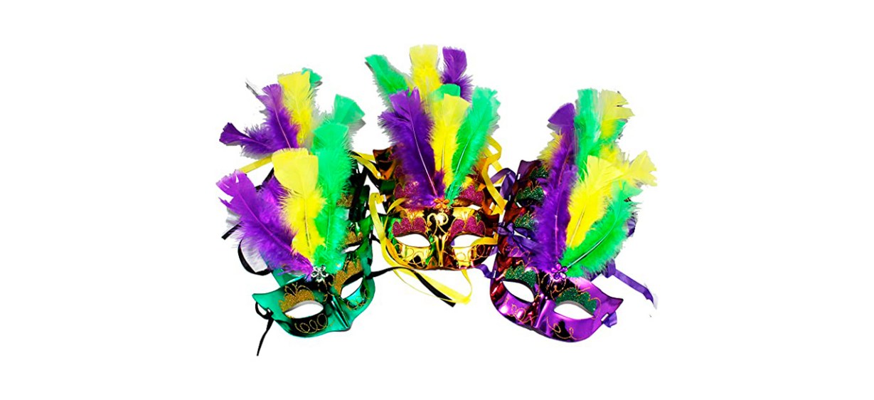 Best Joyin Toy Mardi Gras Masks
