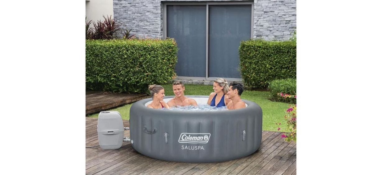 Bestway Coleman Palm Springs Smart AirJet Plus Inflatable Hot Tub