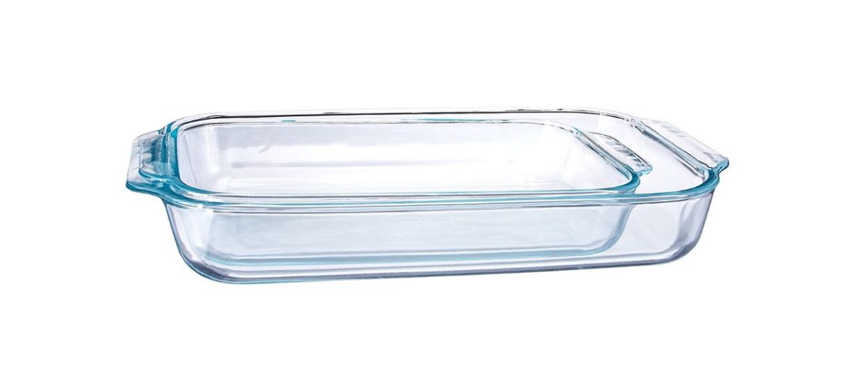 Best Pyrex Basics Clear Oblong Glass Baking Dishes