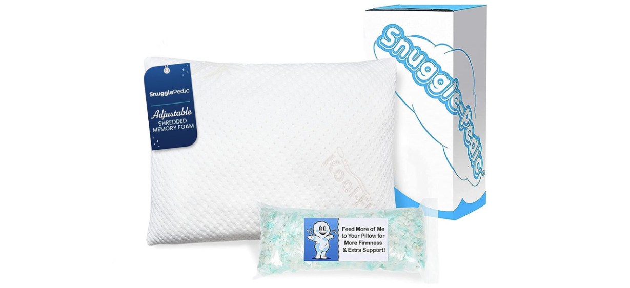 best Snuggle-Pedic Shredded Memory Foam Pillow