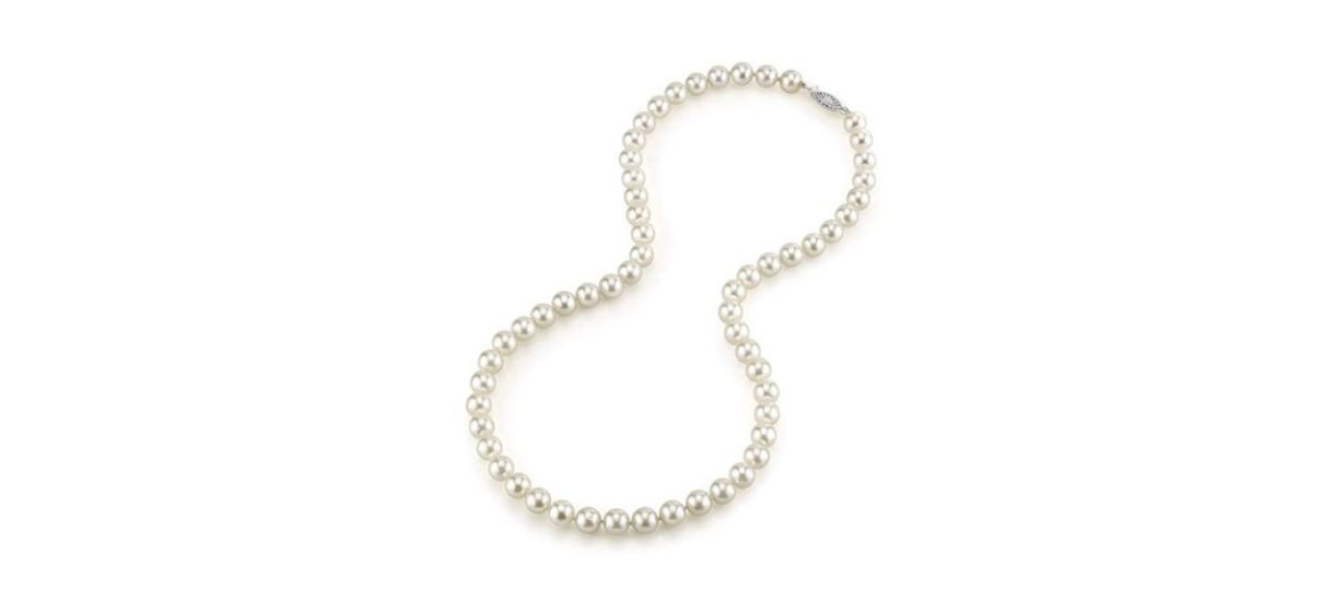 Best The Pearl Source Japanese Akoya Pearl Necklace Best The Pearl Source Japanese Akoya Pearl Necklace