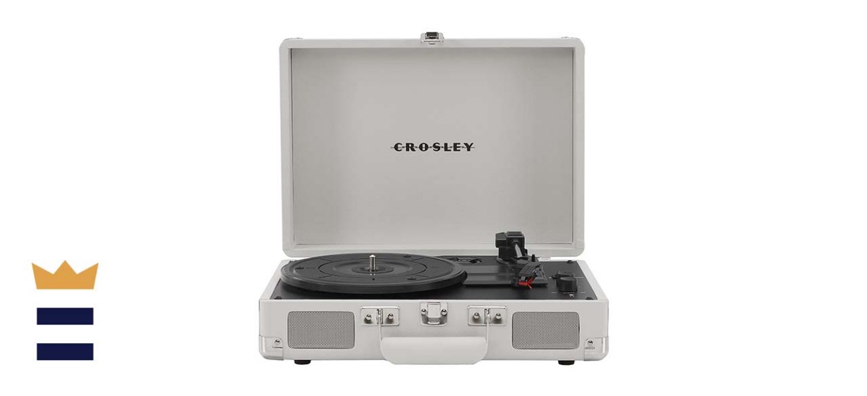 Crosley CR8005F-WS Cruiser Suitcase Turntable With Speakers