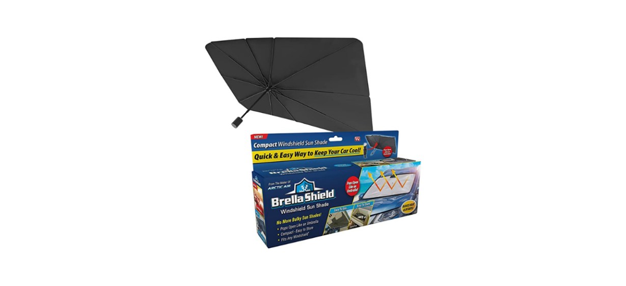 best Ontel Brella Car Heat Shield and Sun Shade for Windshield by Arctic Air
