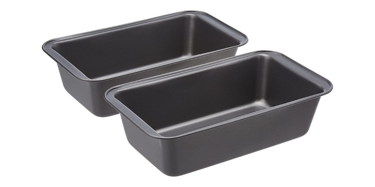 Amazon Basics Rectangular Baking Bread Loaf Pan