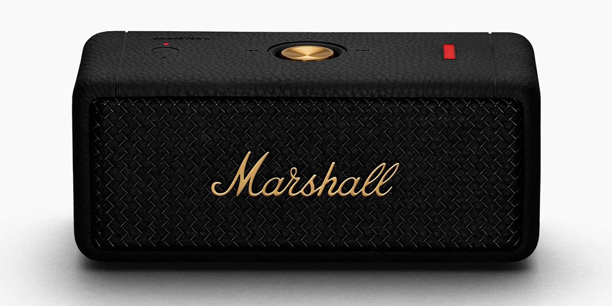 Marshall Emberton II on gray background