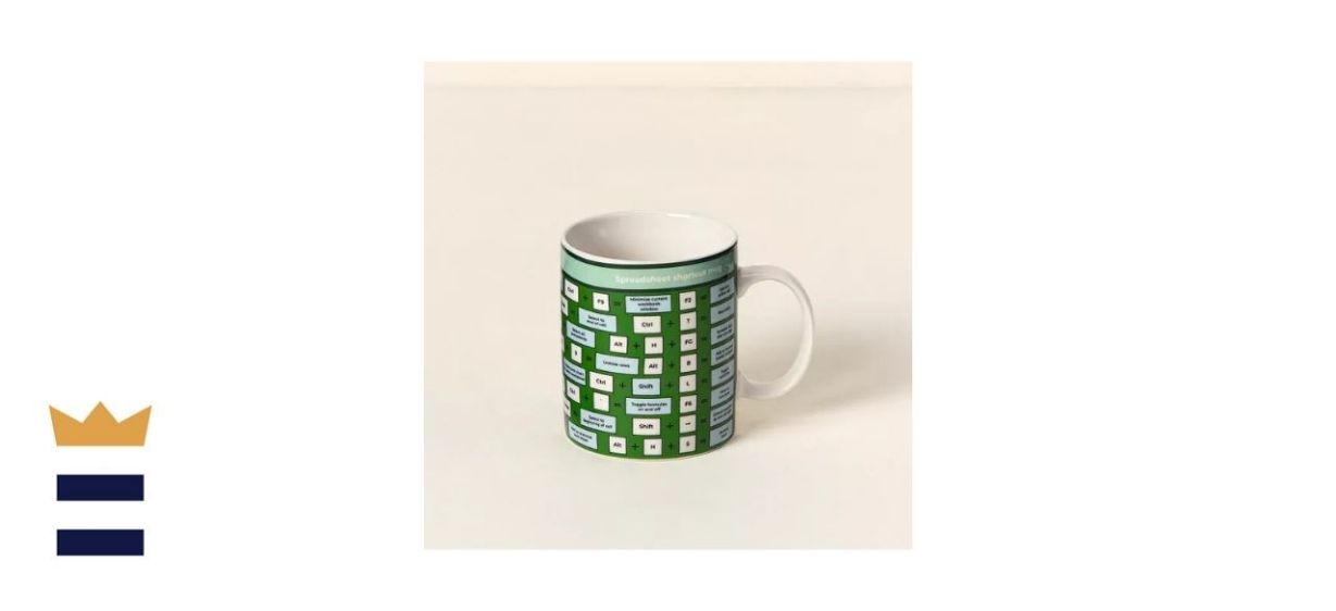 Spreadsheet Shortcut Mug