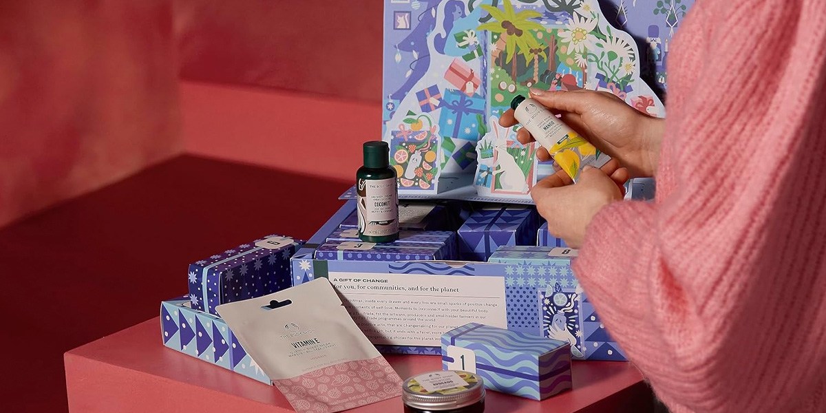 The Body Shop 24-Piece Holiday Beauty Advent Calendar