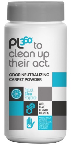 PL360 Odor Neutralizing Citrus Scented Carpet Powder