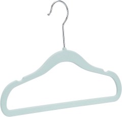 AmazonBasics Velvet Non-Slip Clothes Hangers