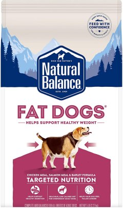 Natural Balance Adult Low-Calorie Dry Dog Food for Overweight Dogs