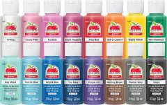 Apple Barrel Vibrant Spectrum Collection Acrylic Craft Paint