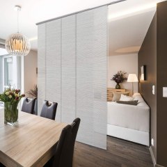 GoDear Extendable 4-Rail Track Vertical Blind