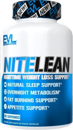 Evlution Nutrition NiteLean Night Time Fat Burner