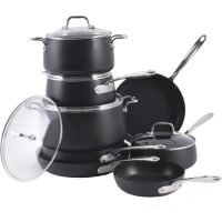 All-Clad Hard-Anodized Nonstick 13-Piece Cookware Set
