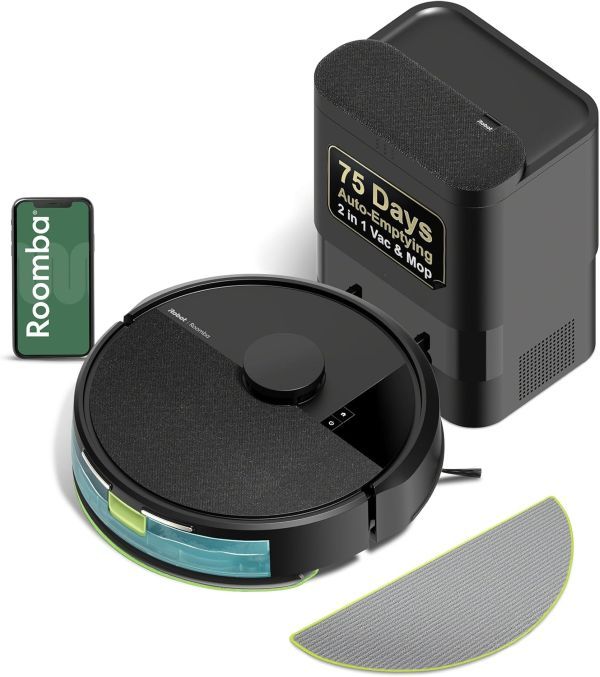 iRobot Roomba 104 2-in-1 Vacuum &amp; Mop Robot