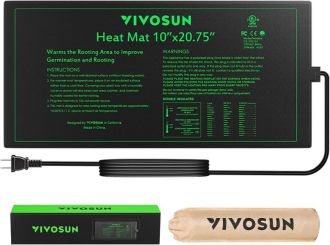 VIVOSUN Durable Waterproof Seedling Heat Mat