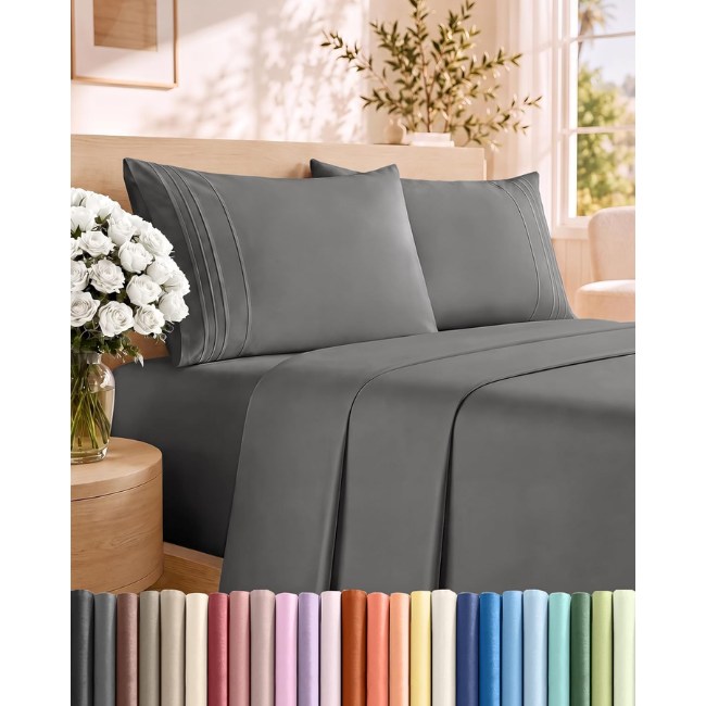 CGK Unlimited Queen Size 4 Piece Sheet Set