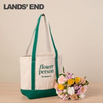 The Bouqs Co. The Lands' End Canvas Pocket Tote Gift Set