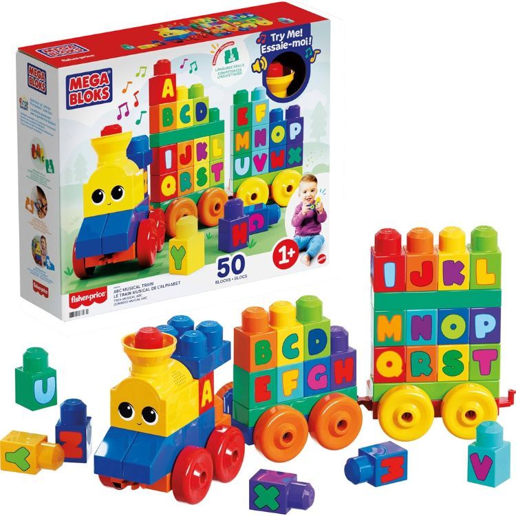 Mega Bloks ABC Musical Train