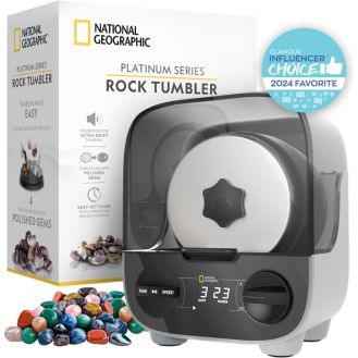 National Geographic Platinum Series Ultra Quiet Rock Polisher Kit