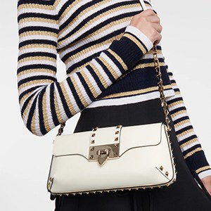 Valentino Garavani Rockstud Small Leather Shoulder Bag