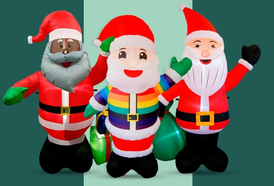 ‘Inclusive Christmas’ makes holiday inflatables way more interesting