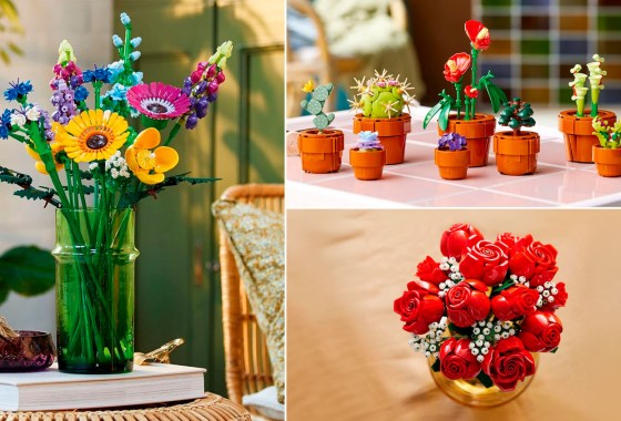 Amazon has big deals on LEGO flowers ahead of Valentine’s Day