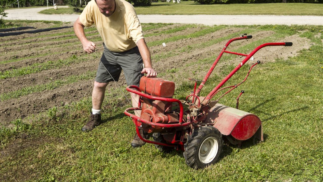 best gas tiller for small garden