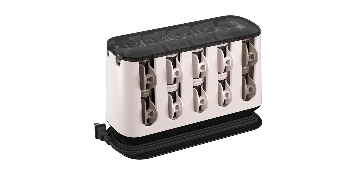 Remington Shine Therapy Argan Oil &amp; Keratin Treated Hot Rollers Set