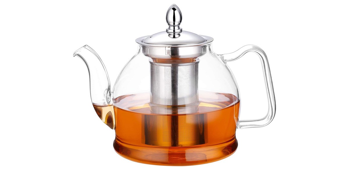 HIWARE 1000ml Glass Teapot