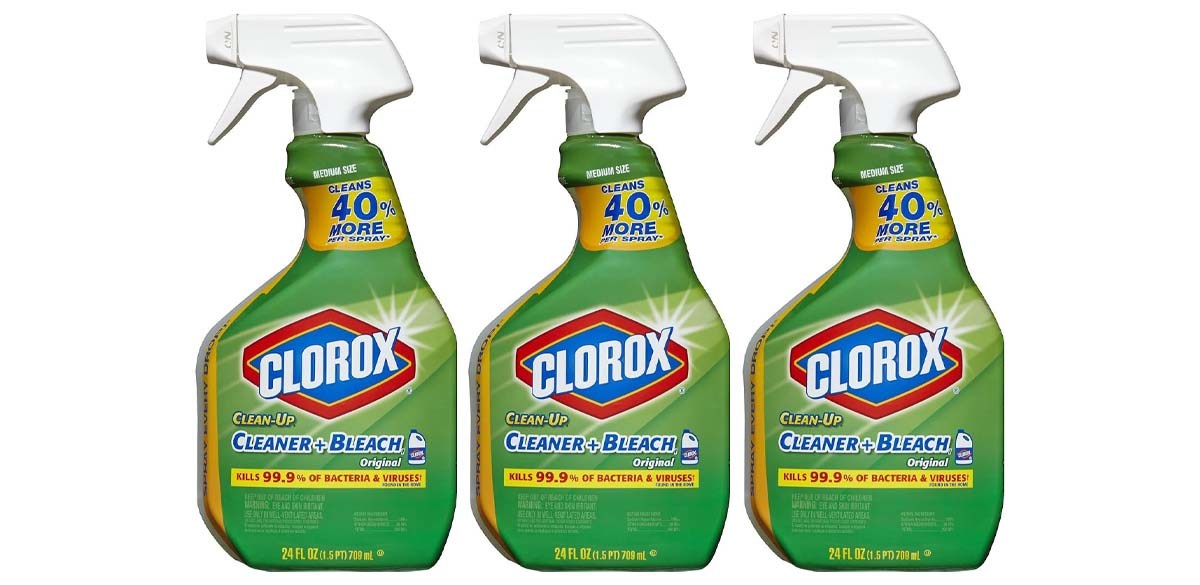 Clorox Clean-Up Bleach Cleaner Spray Value Pack