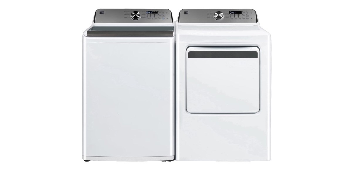 Kenmore Top-Load Electric Washer and Dryer Set
