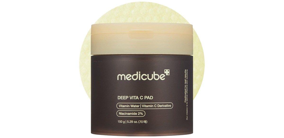 Medicube Deep Vita C Facial Toner Pads