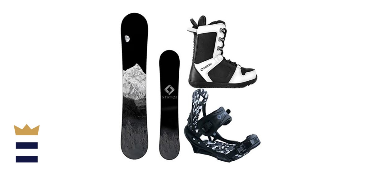 2022 System MTN and APX Snowboard Package