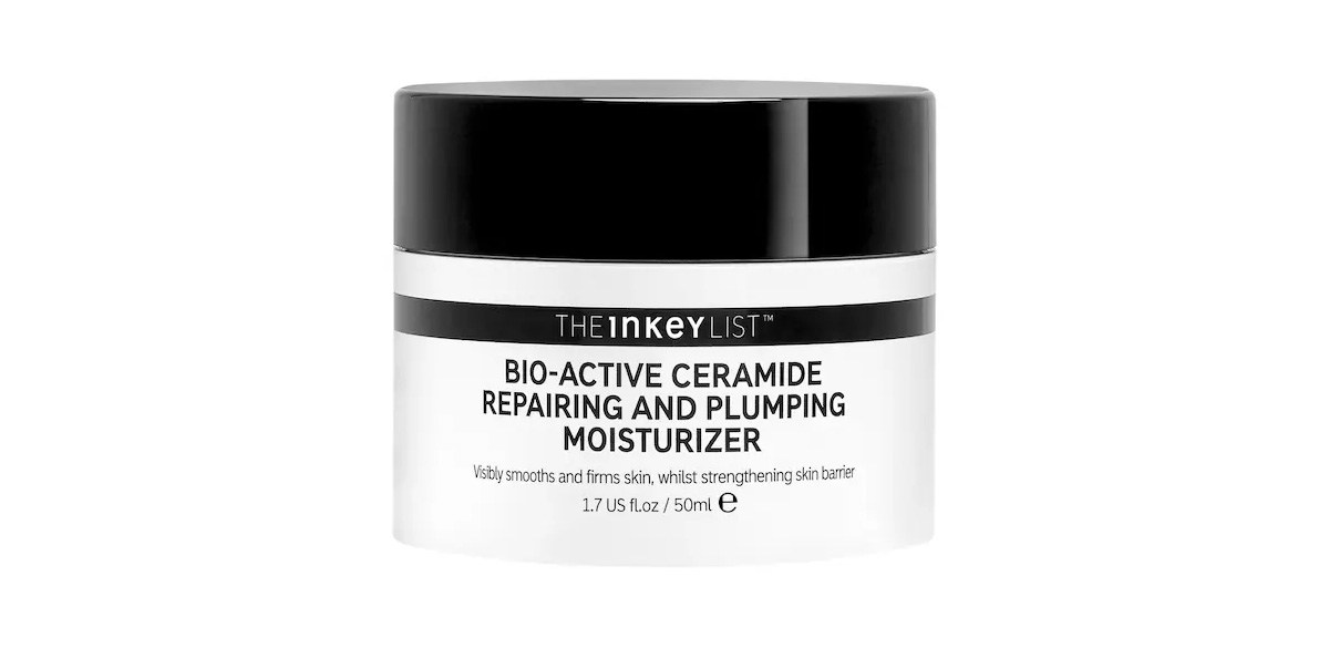 The INKEY List  Bio-Active Ceramide Repairing and Plumping Moisturizer + Barrier Strengthening
