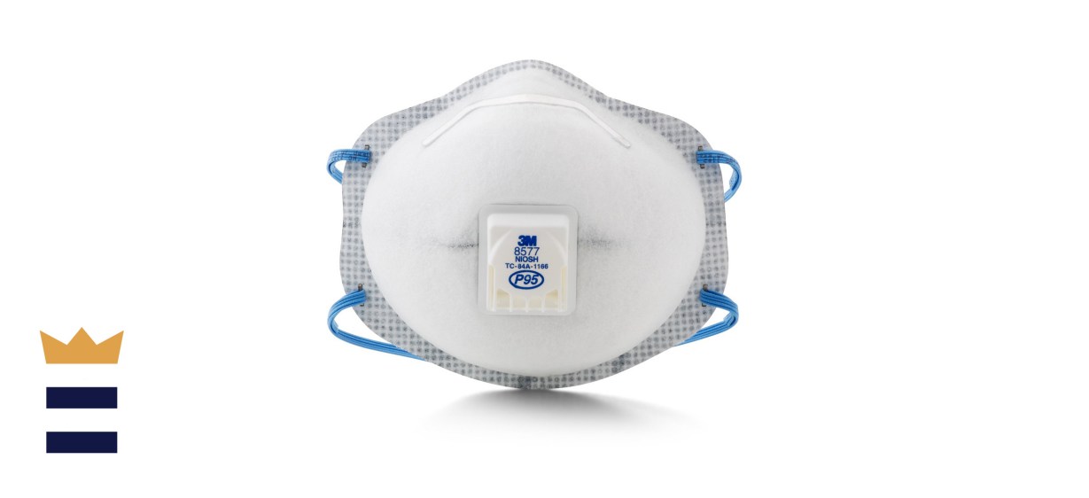 3M Particulate Respirator 8577, P95 (Pack of 10)