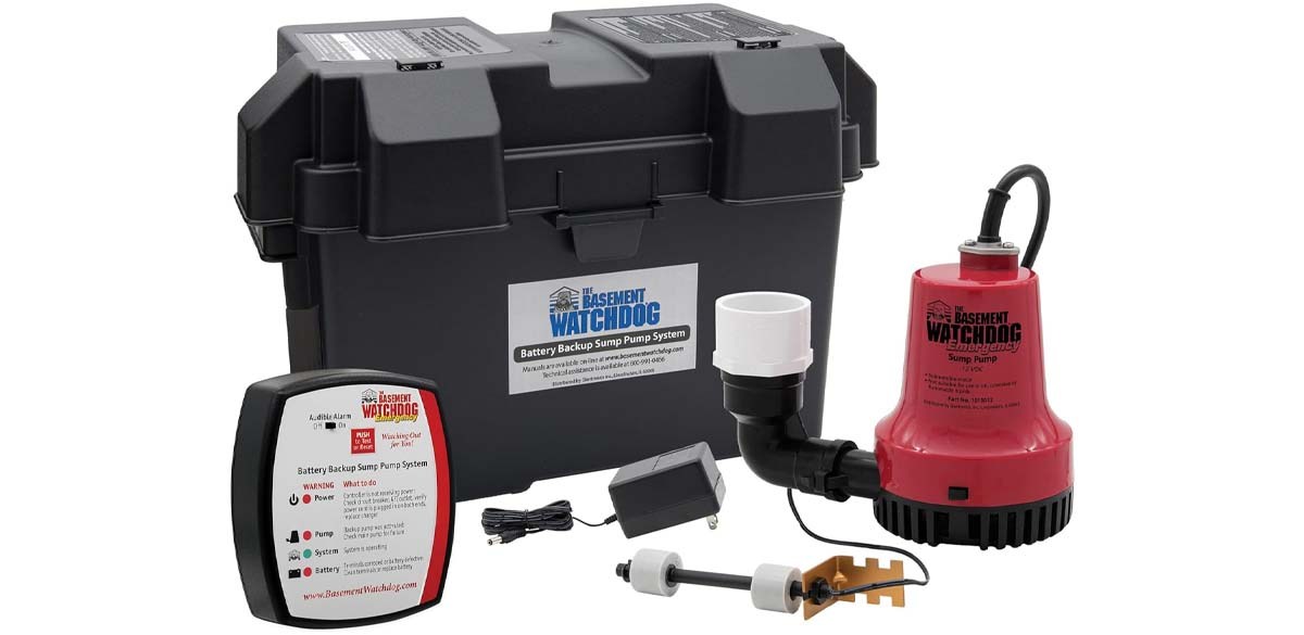 The Basement Watchdog Emergency Backup Sump Pump System