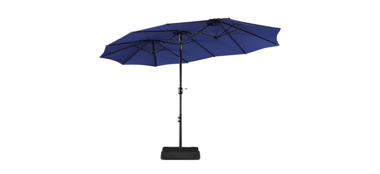 Yaheetech 13-Foot Triple-Size Patio Umbrella