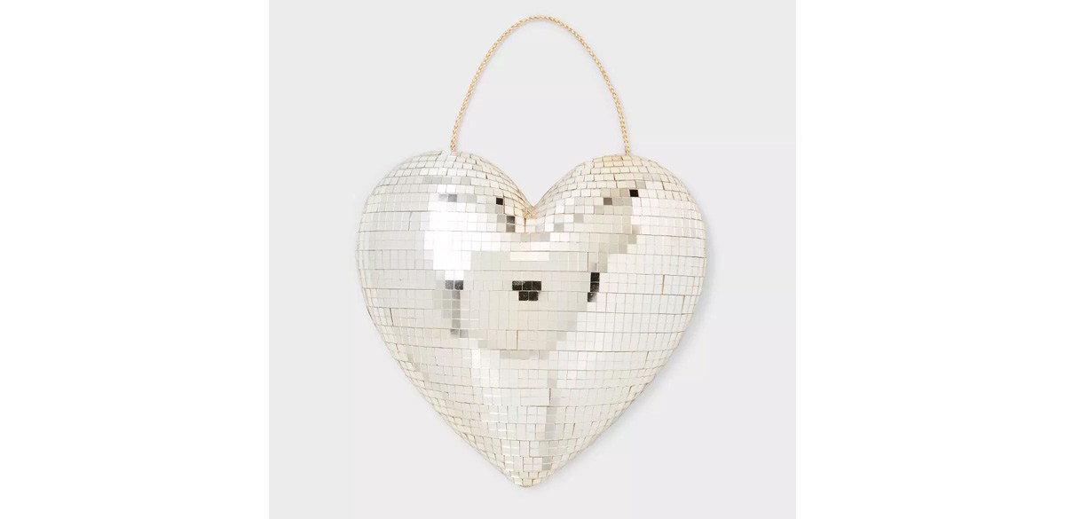 9 inch Heart Valentine's Day Disco Ball