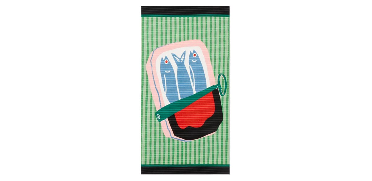 Sardines Beach Towel - Room Essentials
