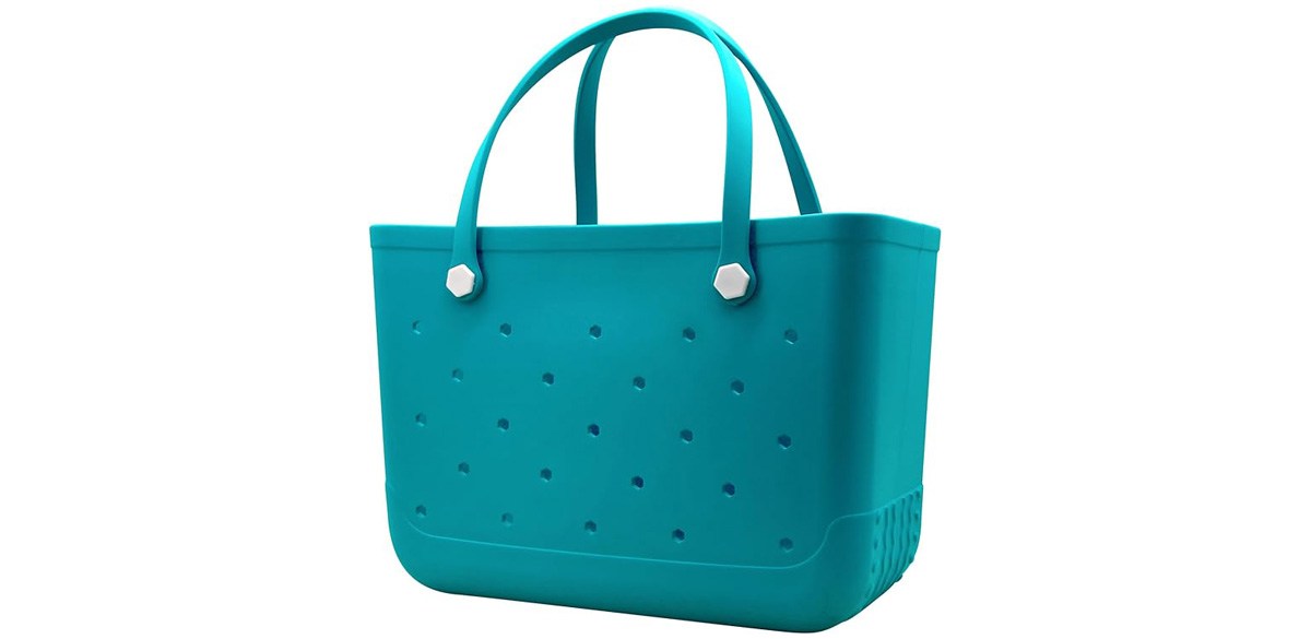 Beach Totebag X-Large Waterproof Sandproof Rubber Beach Tote Bag