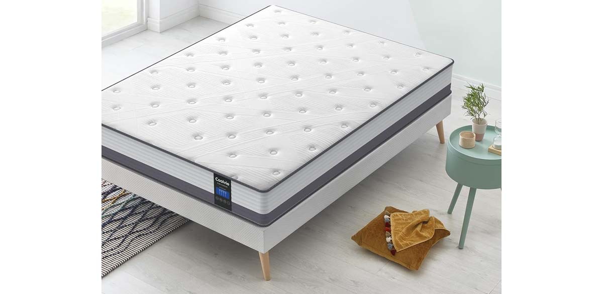 Coolvie Full Size Mattress 10 Inch Hybird Mattress