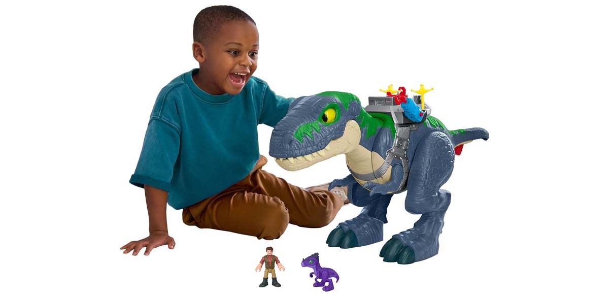Imaginext Jurassic World Rebirth Ultimate Action Chomp T. Rex